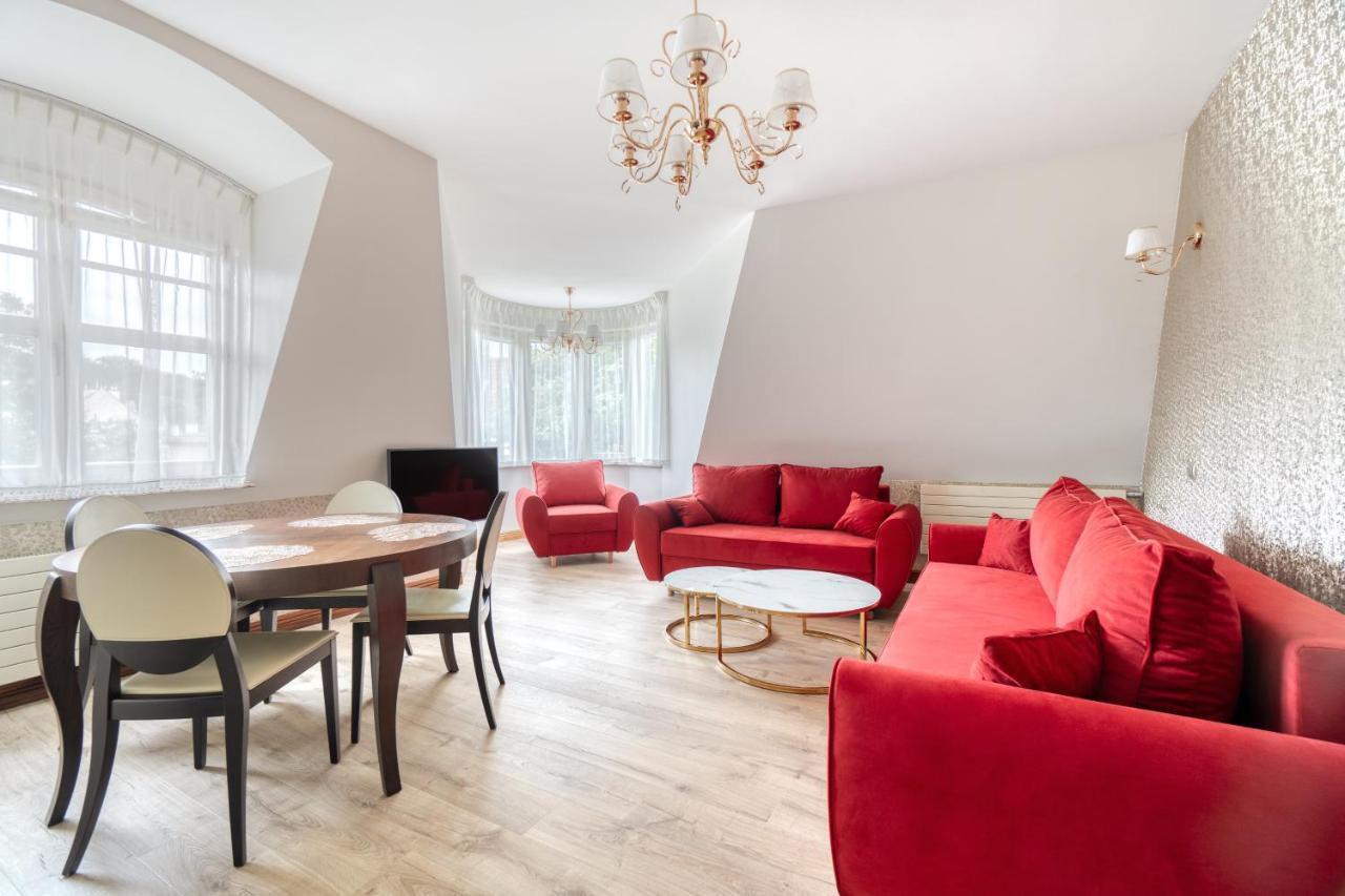 Ferienwohnung Purpurowy Sen Zoppot Exterior foto